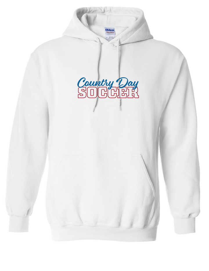Country Day Soccer Wordmark Hooded Sweatshirt