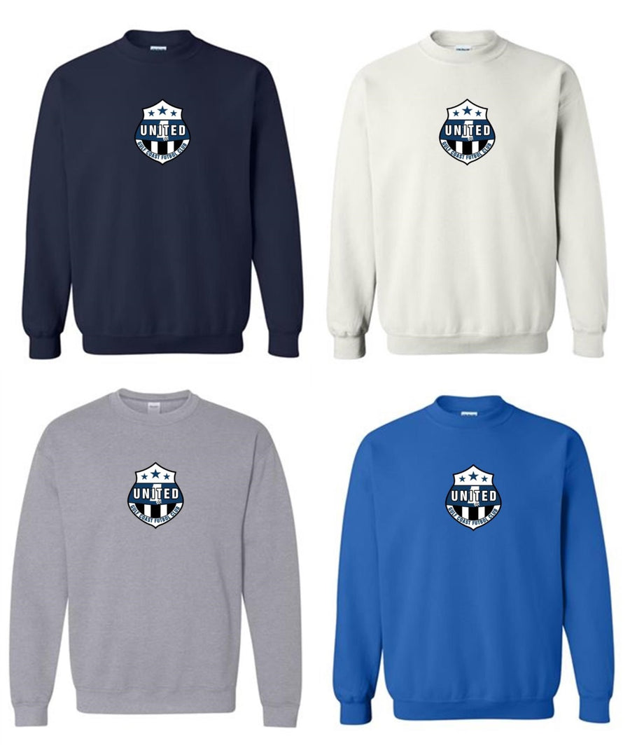 GCU Crew Neck Sweatshirt Gulf Coast United Spiritwear   - Third Coast Soccer