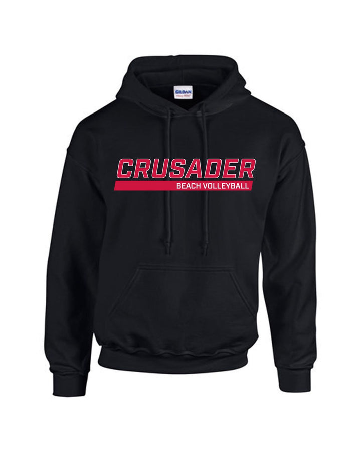 Carey Beach Volleyball Youth Hoody WCU Beach Volleyball Black Crusader - Third Coast Soccer