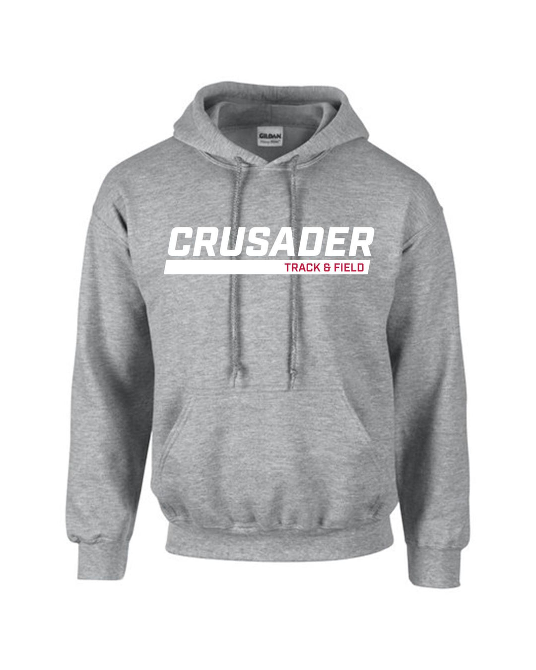 Carey Track & Field Men's Hoody WCU Track & Field Sport Grey Crusader - Third Coast Soccer