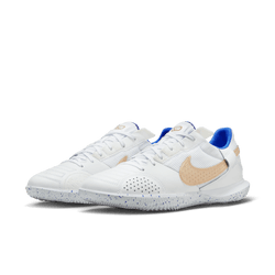 Nike Street Gato - White/Gold/Royal Mens Footwear   - Third Coast Soccer