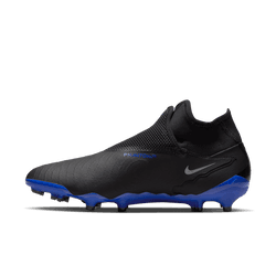 Nike Phantom GX Pro FG - Black/Chrome/Hyper Royal Men's Footwear   - Third Coast Soccer