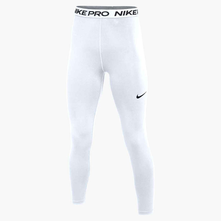 Nike Women's Pro 365 Leggings Training Wear White/Black Womens XSmall - Third Coast Soccer