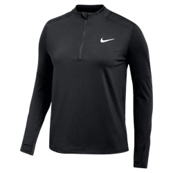 Nike Women's DF Element 1/2 Zip Top Training Wear Black/White Womens XSmall - Third Coast Soccer