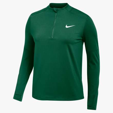 Nike Women's DF Element 1/2 Zip Top Training Wear Team Dark Green/White Womens XSmall - Third Coast Soccer