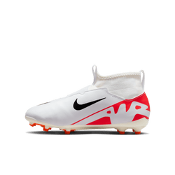 Nike Junior Zoom Mercurial Superfly 9 Academy FG - Crimson/White/Black Youth Footwear   - Third Coast Soccer