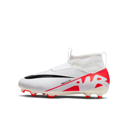 Nike Junior Zoom Mercurial Superfly 9 Academy FG - Crimson/White/Black Youth Footwear   - Third Coast Soccer