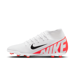 Nike Mercurial Superfly 9 Club FG - Crimson/White/Black Men's Footwear   - Third Coast Soccer