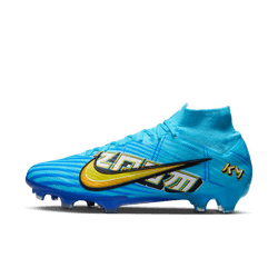 Nike Zoom Mercurial Superfly 9 Elite KM FG - Baltic Blue/White Mens Footwear   - Third Coast Soccer
