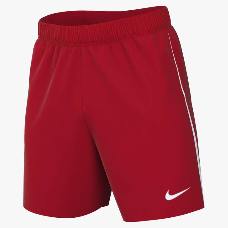 Nike Youth Dri-Fit League Knit III Short Shorts University Red/White Youth Xsmall - Third Coast Soccer