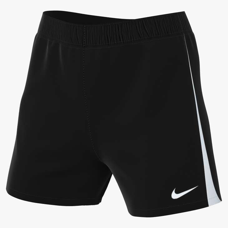 Nike Women's League Knit III Short - Black/White Shorts   - Third Coast Soccer