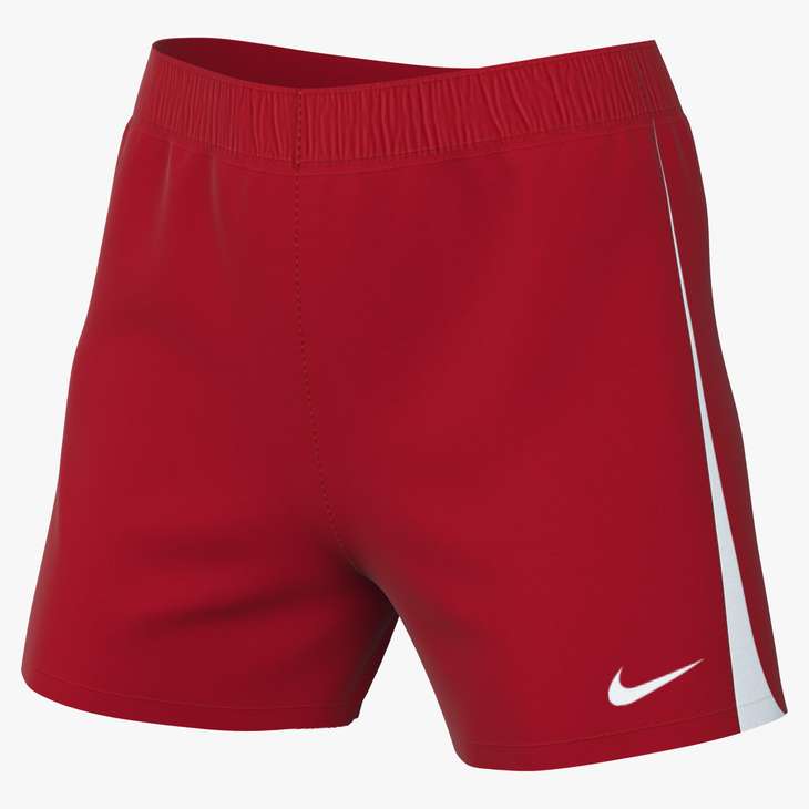 Nike Women's League Knit III Short Shorts University Red/White Womens X-Small - Third Coast Soccer