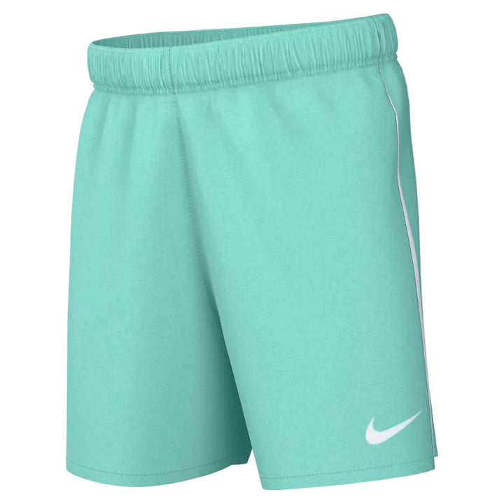Nike Youth Dri-Fit League Knit III Short Shorts Hyper Turquoise/White Youth Xsmall - Third Coast Soccer