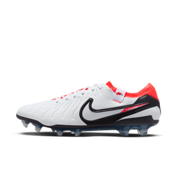 Nike Tiempo Legend 10 Elite FG - White/Black/Bright Crimson Mens Footwear   - Third Coast Soccer