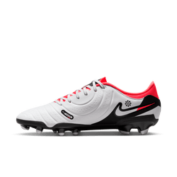 Nike Tiempo Legend 10 Academy FG - White/Black/Bright Crimson Men's Footwear   - Third Coast Soccer