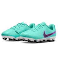 Nike Junior Tiempo Legend 10 Club FG - Turquoise/Black/Fuchsia Youth Footwear Hyper Turquoise/Black/Fuchsia Dream Youth 1 - Third Coast Soccer