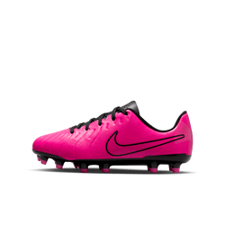 Nike Junior Tiempo Legend 10 Club FG - Fierce Pink/Black Youth Footwear   - Third Coast Soccer