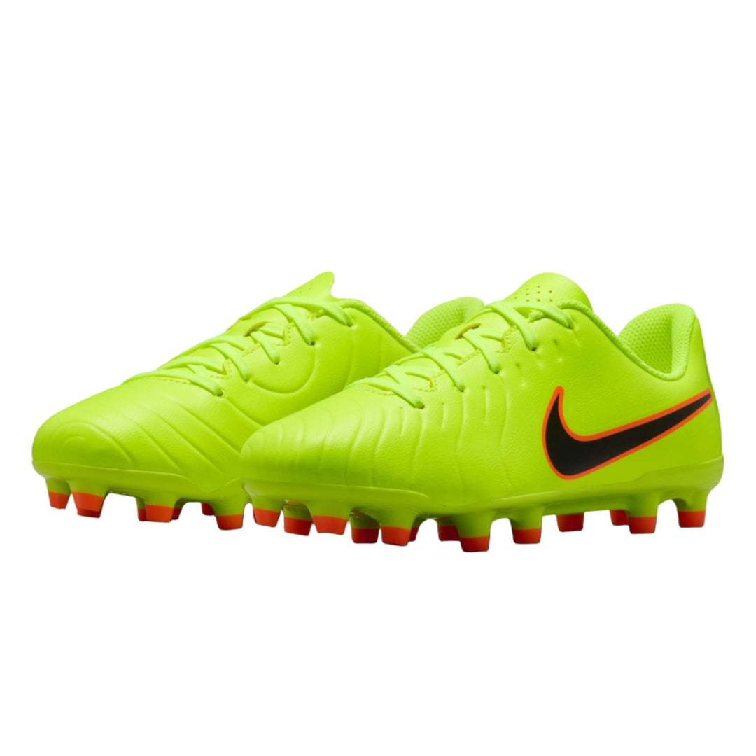Nike Junior Tiempo Legend 10 Club FG - Volt/Black Youth Footwear - Third Coast Soccer