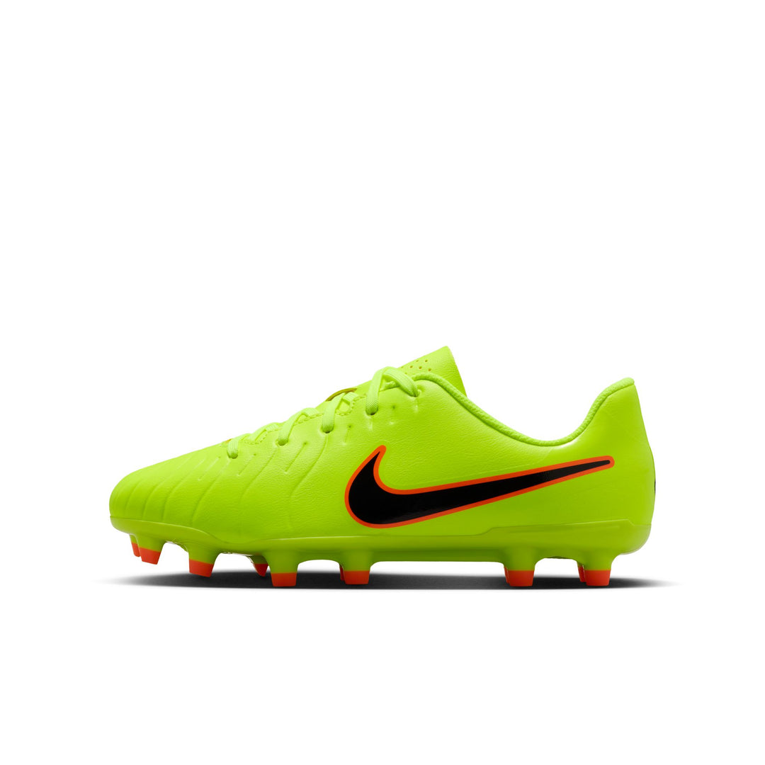 Nike Junior Tiempo Legend 10 Club FG - Volt/Black Youth Footwear - Third Coast Soccer
