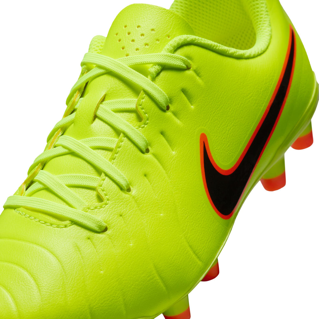Nike Junior Tiempo Legend 10 Club FG - Volt/Black Youth Footwear - Third Coast Soccer