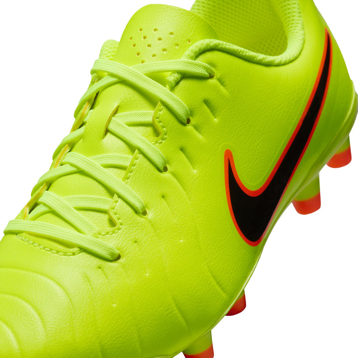 Nike Junior Tiempo Legend 10 Club FG - Volt/Black Youth Footwear - Third Coast Soccer