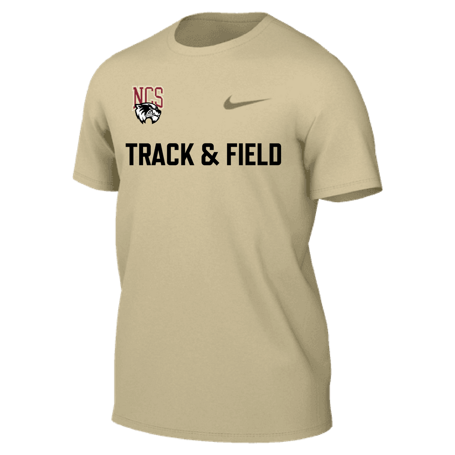 Nike Northlake Track & Field Men's Legend Short-Sleeve Shirt - Gold Northlake Track and Field   - Third Coast Soccer