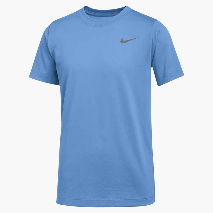 Nike Youth Team Legend SS Tee Training Wear Valor Blue/Cool Grey Youth Small - Third Coast Soccer