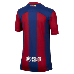 Nike Youth FC Barcelona Home Jersey 23/24 Club Replica   - Third Coast Soccer