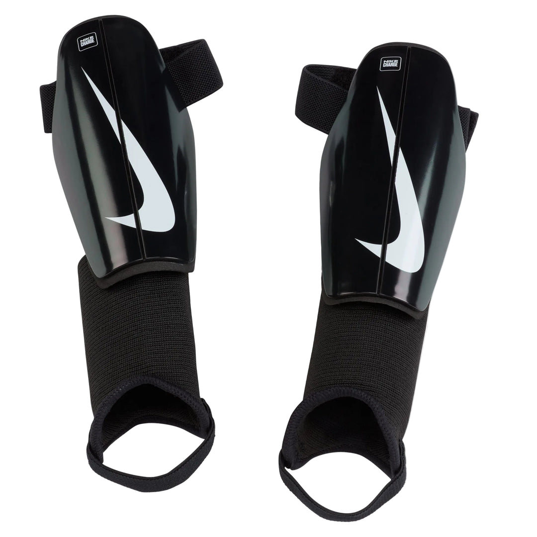 Nike Youth Charge Shin Guards - Black/White