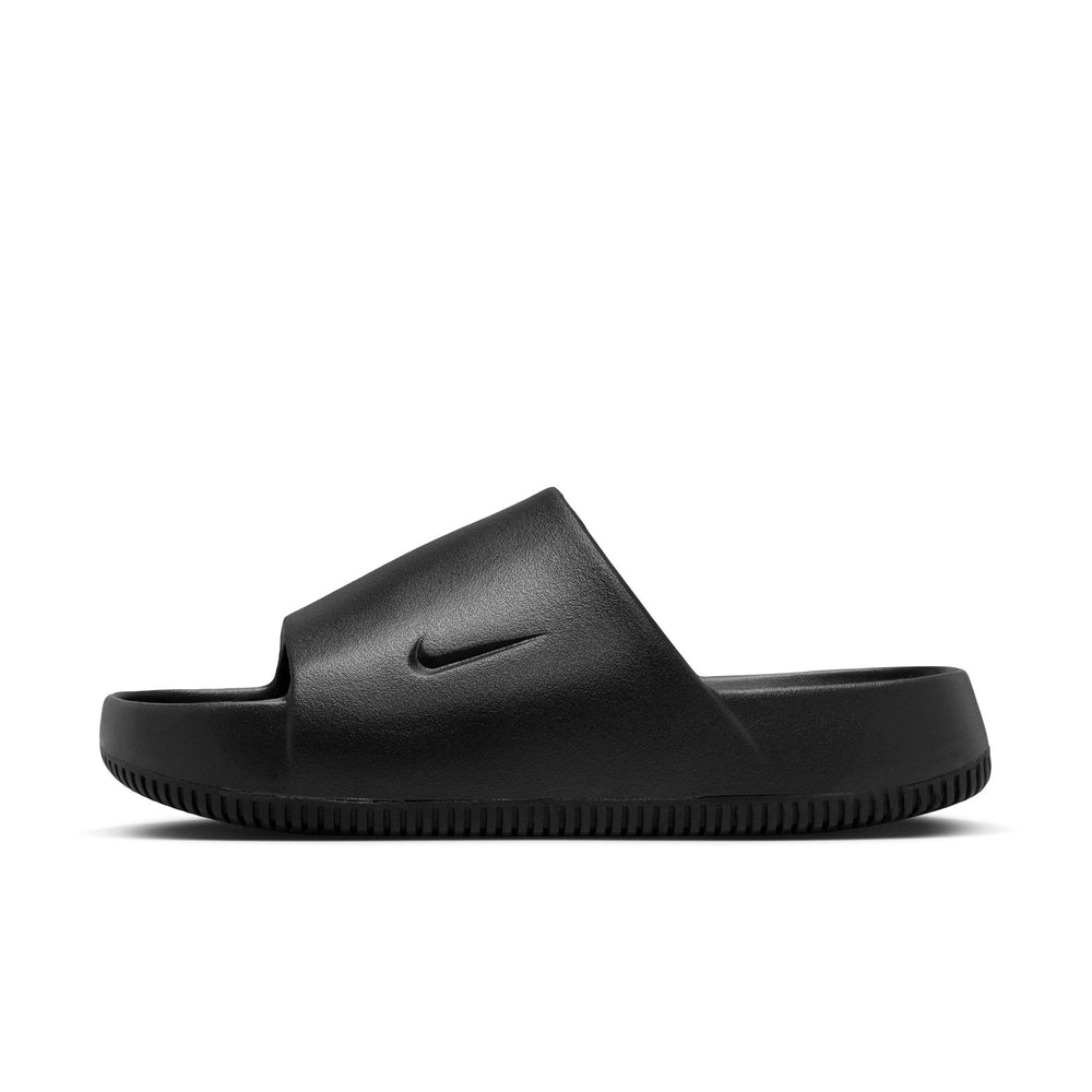Nike Women's Calm Slide Womens Slide Black Womens 5 - Third Coast Soccer