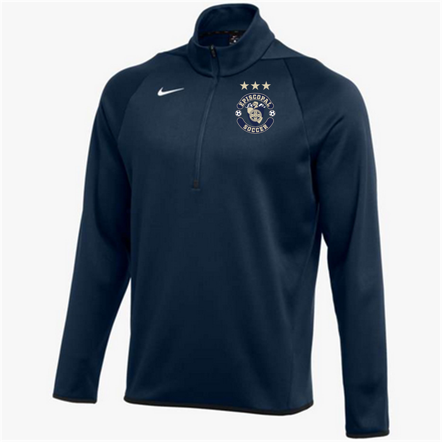 Nike Episcopal Therma Fit 1/4 Zip Top - Navy Episcopal Boys   - Third Coast Soccer