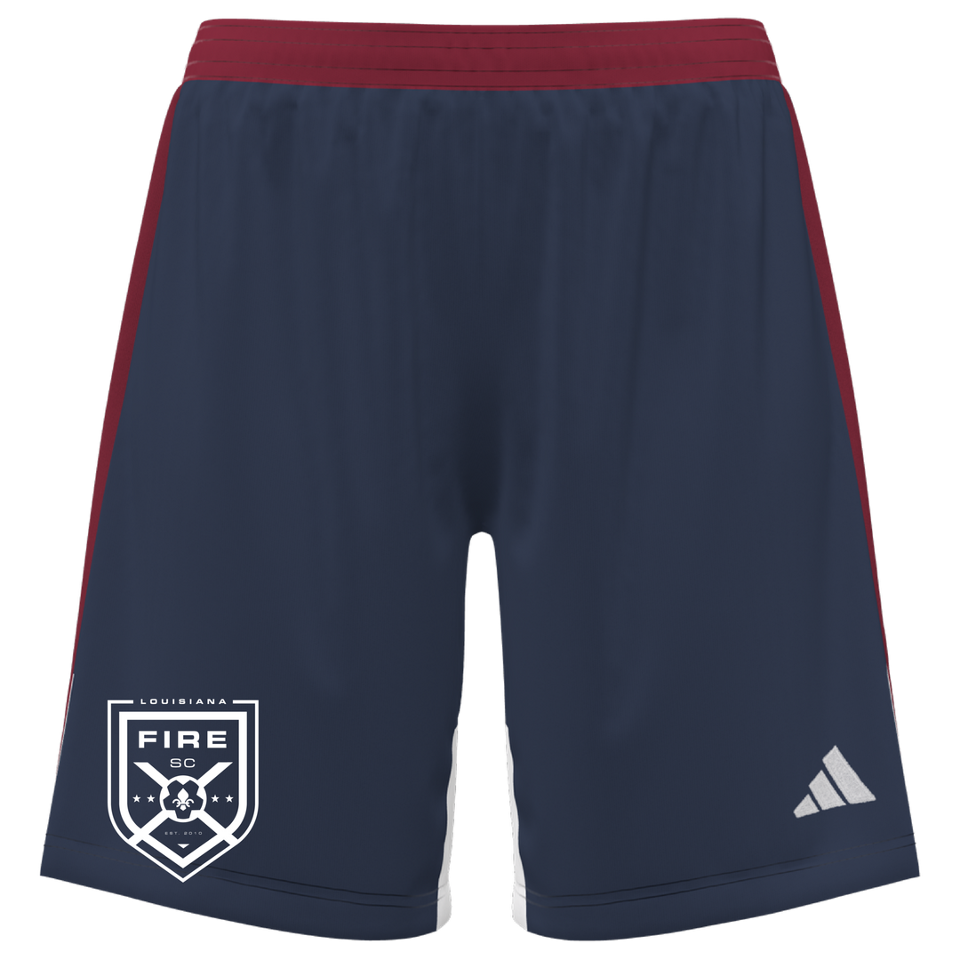 adidas Custom ECNL Women's Entrada 22 Short - Navy/Red ECNL 25 - Third Coast Soccer