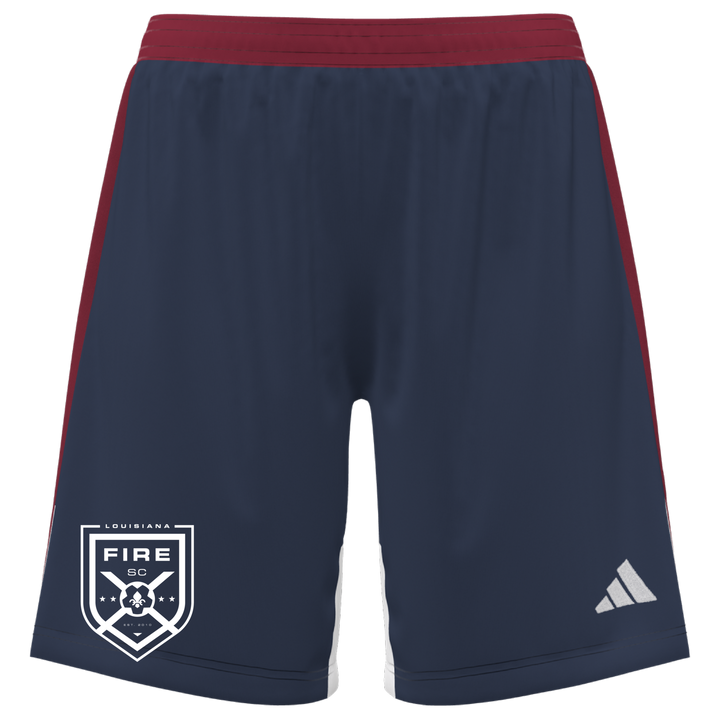 adidas Custom ECNL Women's Entrada 22 Short - Navy/Red ECNL 25 - Third Coast Soccer