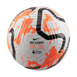 Nike Premier League Academy Ball - White/Orange/Black Equipment   - Third Coast Soccer