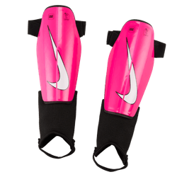 Nike Youth Charge Shinguard - Fierce Pink/Black/White Youth Shinguards - Third Coast Soccer