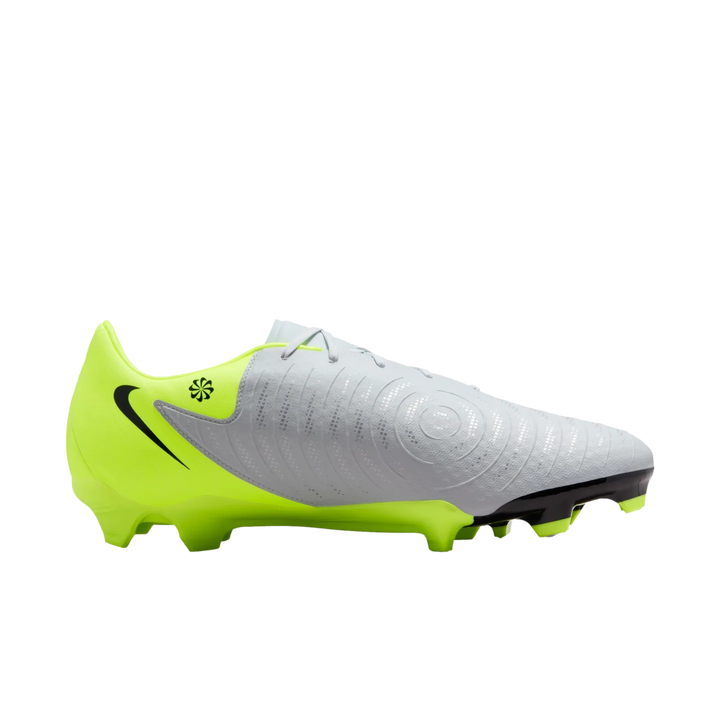 Nike Phantom GX II Academy FG/MG - Silver/Black/Volt Mens Footwear - Third Coast Soccer