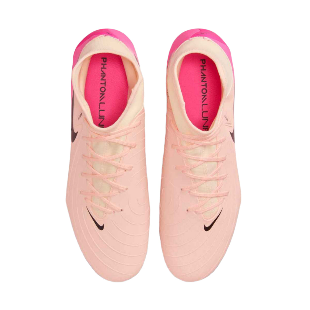 Nike Phantom Luna II Academy FG/MG - Crimson/Black/Pink Blast Mens Footwear - Third Coast Soccer
