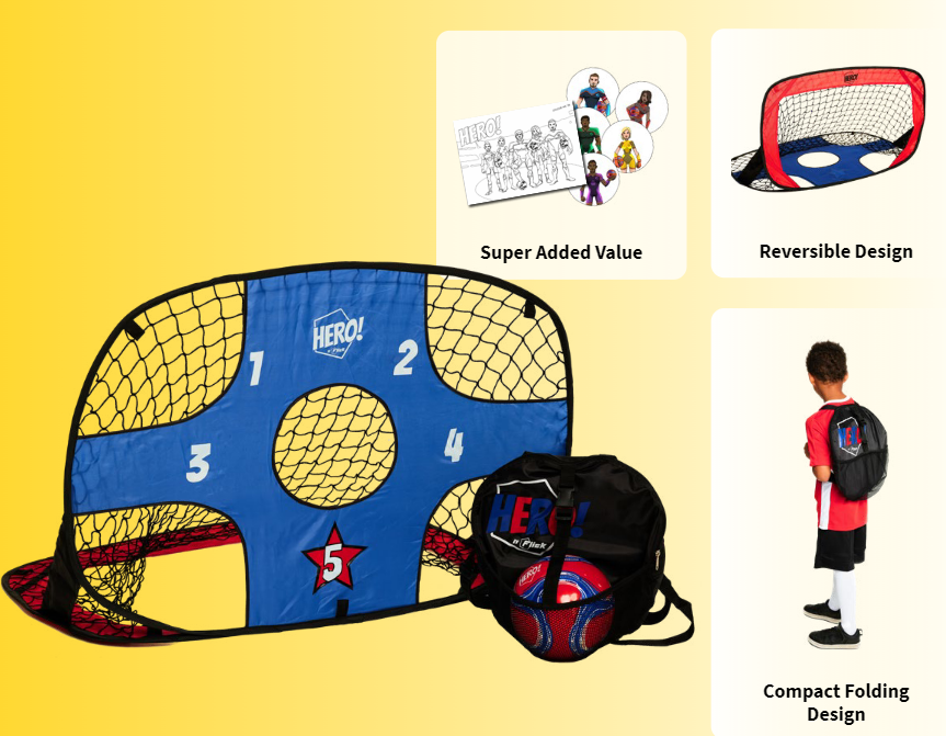 Football Flick Stickers Goal Pack Field Equipment   - Third Coast Soccer