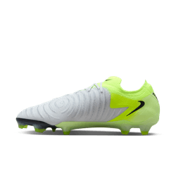 Nike Phantom GX 2 Elite FG - Silver/Black/Volt Men's Footwear   - Third Coast Soccer