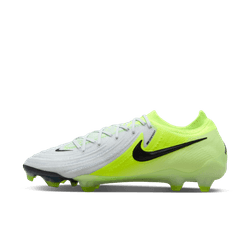 Nike Phantom GX 2 Elite FG - Silver/Black/Volt Men's Footwear   - Third Coast Soccer