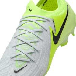 Nike Phantom GX 2 Elite FG - Silver/Black/Volt Men's Footwear   - Third Coast Soccer