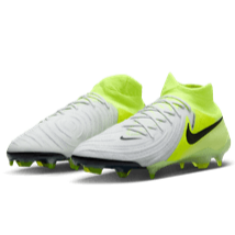 Nike Phantom Luna II Elite FG - Silver/Black/Volt Mens Footwear   - Third Coast Soccer