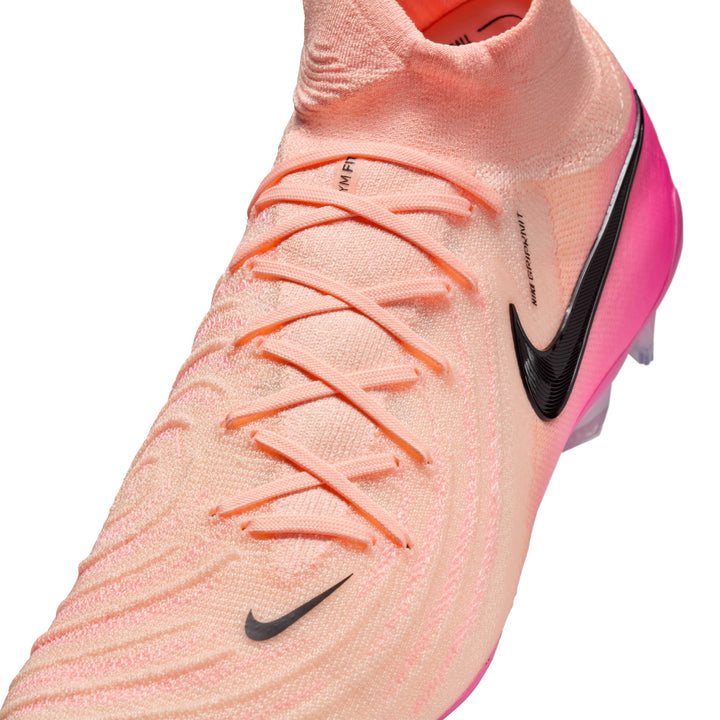 Nike Phantom Luna II Elite FG - Crimson/Black/Pink Mens Footwear - Third Coast Soccer