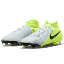 Nike Phantom Luna II Pro FG - Silver/Black/Volt Mens Footwear   - Third Coast Soccer