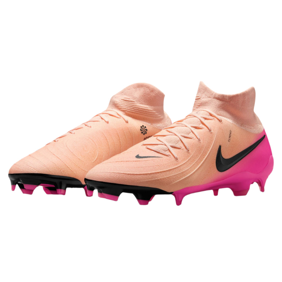 Nike Phantom Luna II Pro FG - Crimson/Black/Pink Mens Footwear - Third Coast Soccer