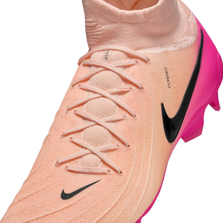Nike Phantom Luna II Pro FG - Crimson/Black/Pink Mens Footwear - Third Coast Soccer