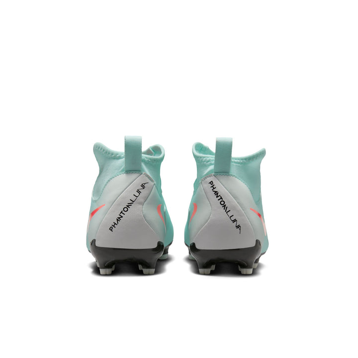 Nike Youth Phantom Luna 2 Academy FG - Mint/Red/Noir Youth Footwear - Third Coast Soccer