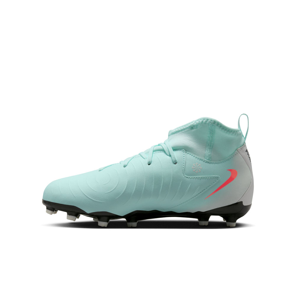 Nike Youth Phantom Luna 2 Academy FG - Mint/Red/Noir Youth Footwear - Third Coast Soccer