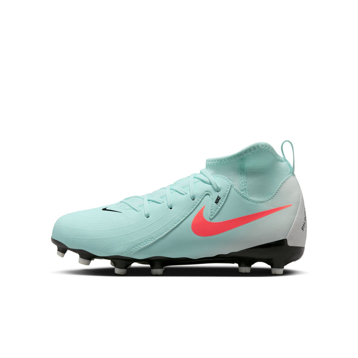 Nike Youth Phantom Luna 2 Academy FG - Mint/Red/Noir Youth Footwear - Third Coast Soccer