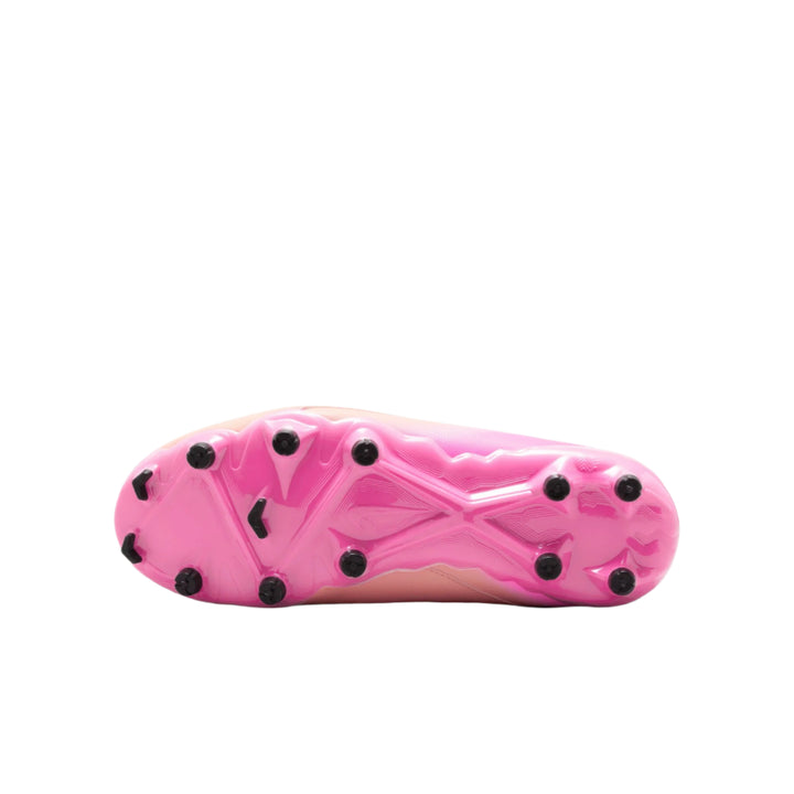 Nike Youth Phantom Luna 2 Academy FG - Crimson/Black/Pink Blast Youth Footwear - Third Coast Soccer